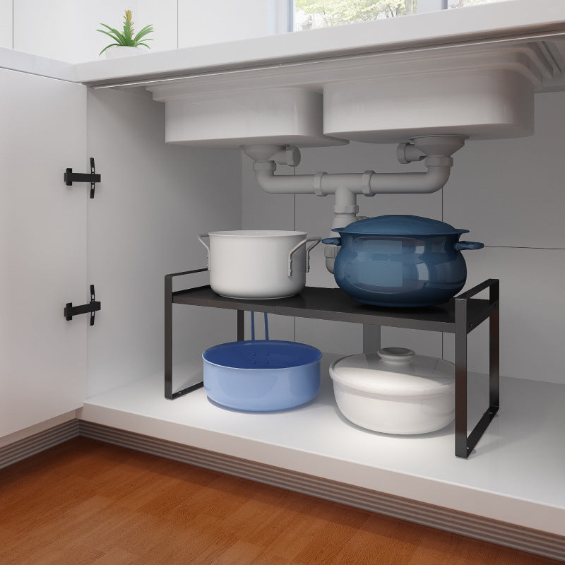 Transform Your Kitchen with Our Multifunctional Floor Storage Kitchen Rack